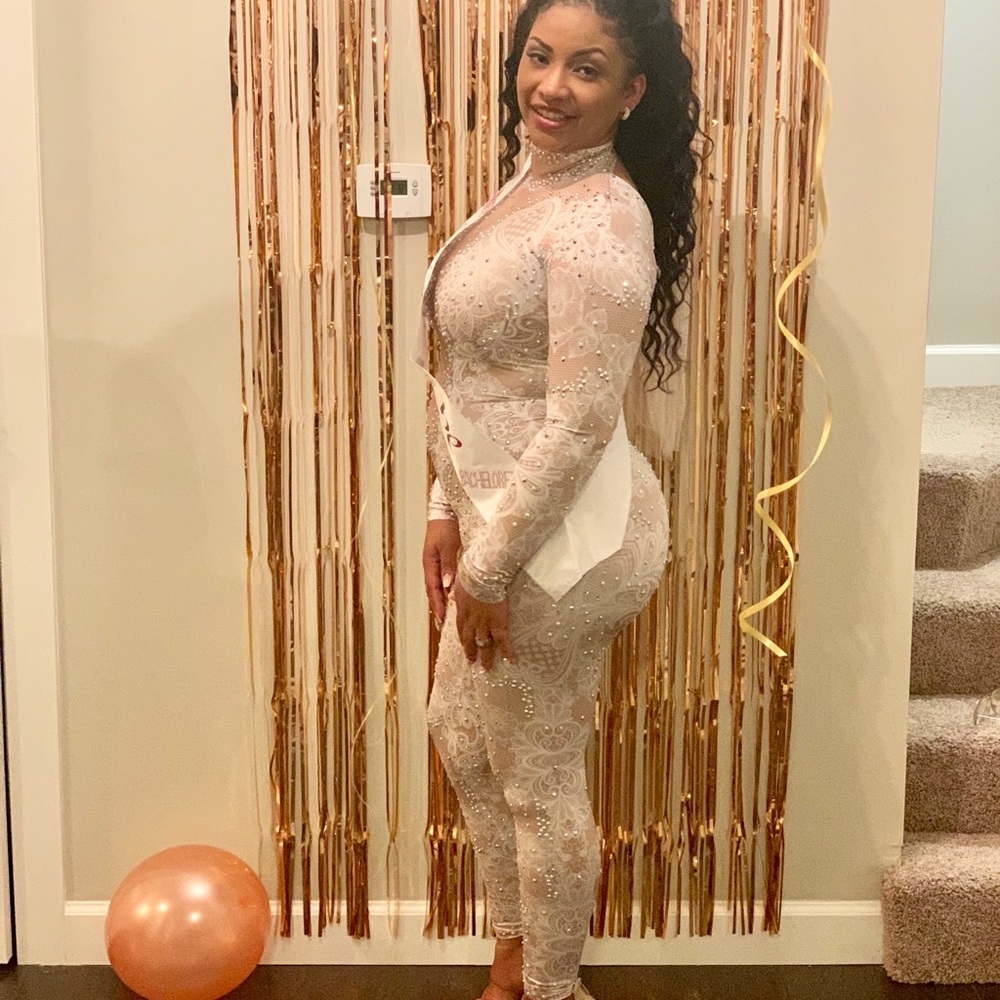 Angel Brinks body suit